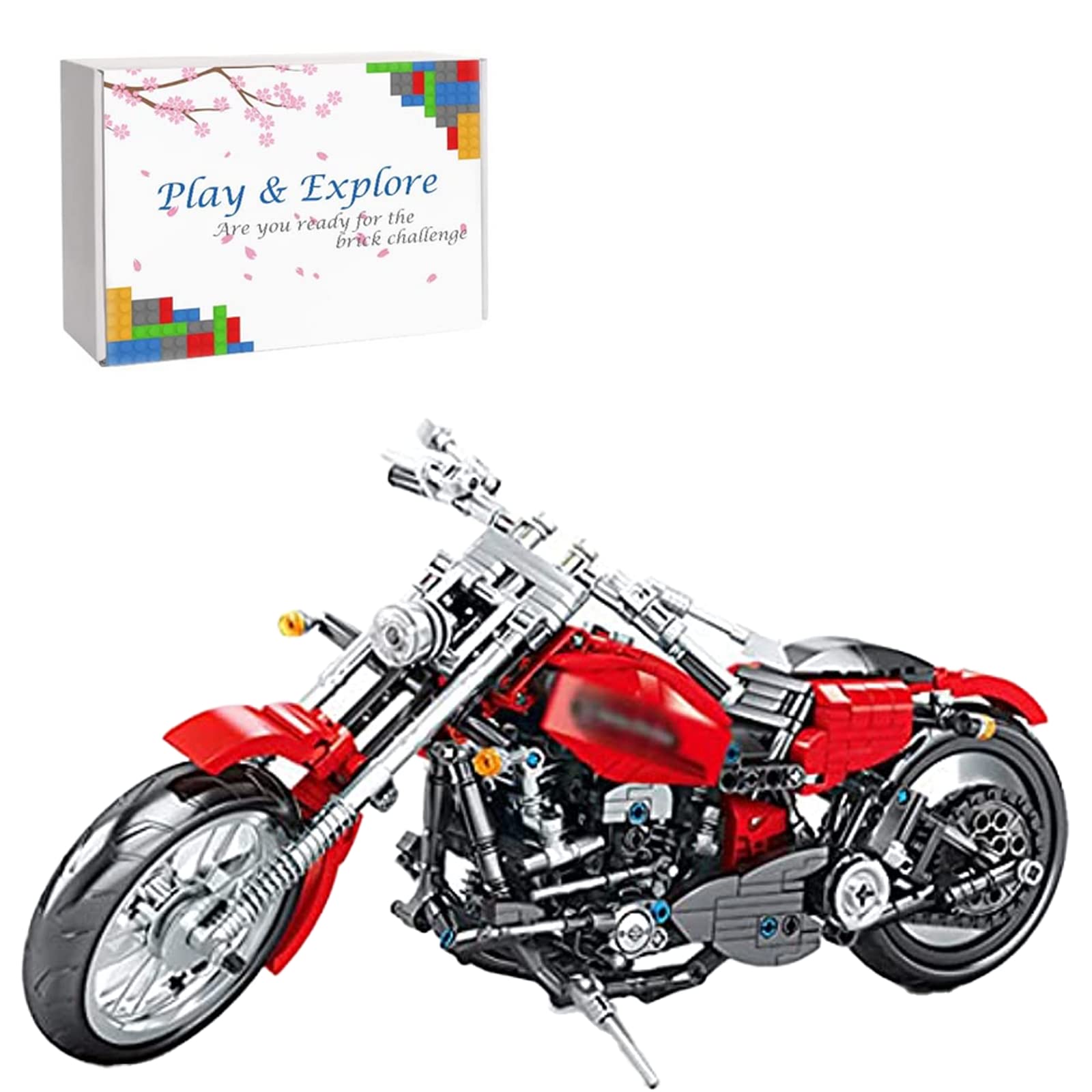 Technic Moto de Blocs de Construction, 782 Pièces