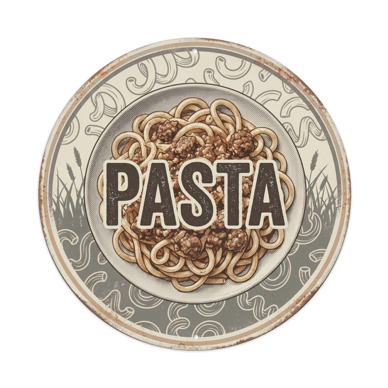 Restaurant Kitchen Cucina Italiana Italian Silkscreen Metal Tin Sign