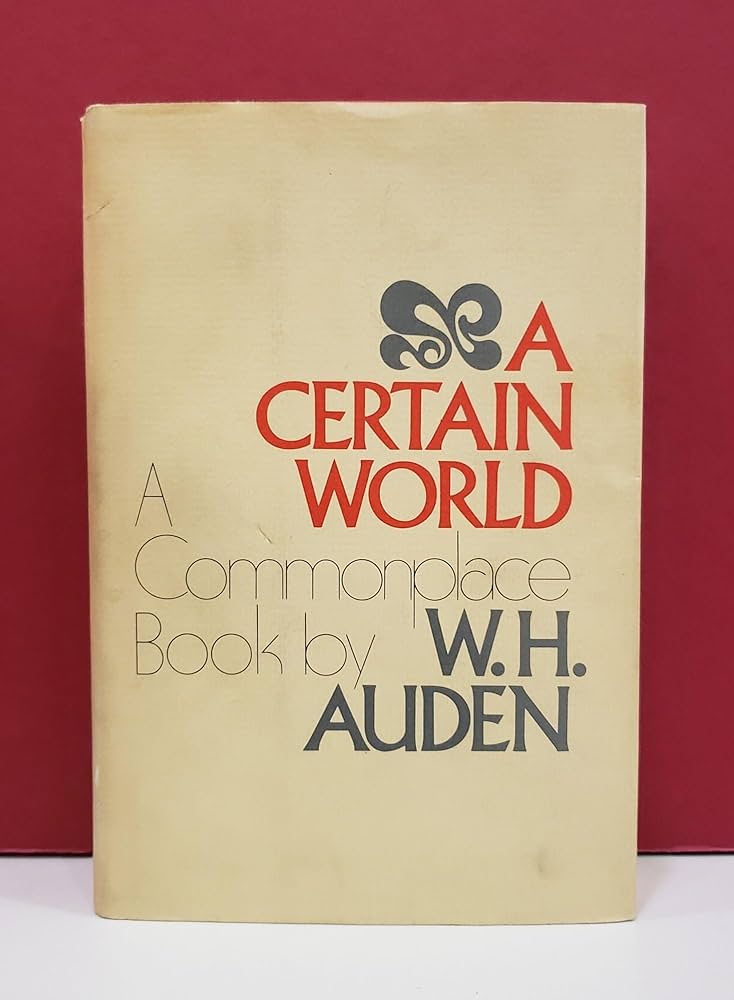 A Certain World / W H Auden / Faber / 英語 71qAH0ni8nL._UF1000,1000_QL80_.jpg