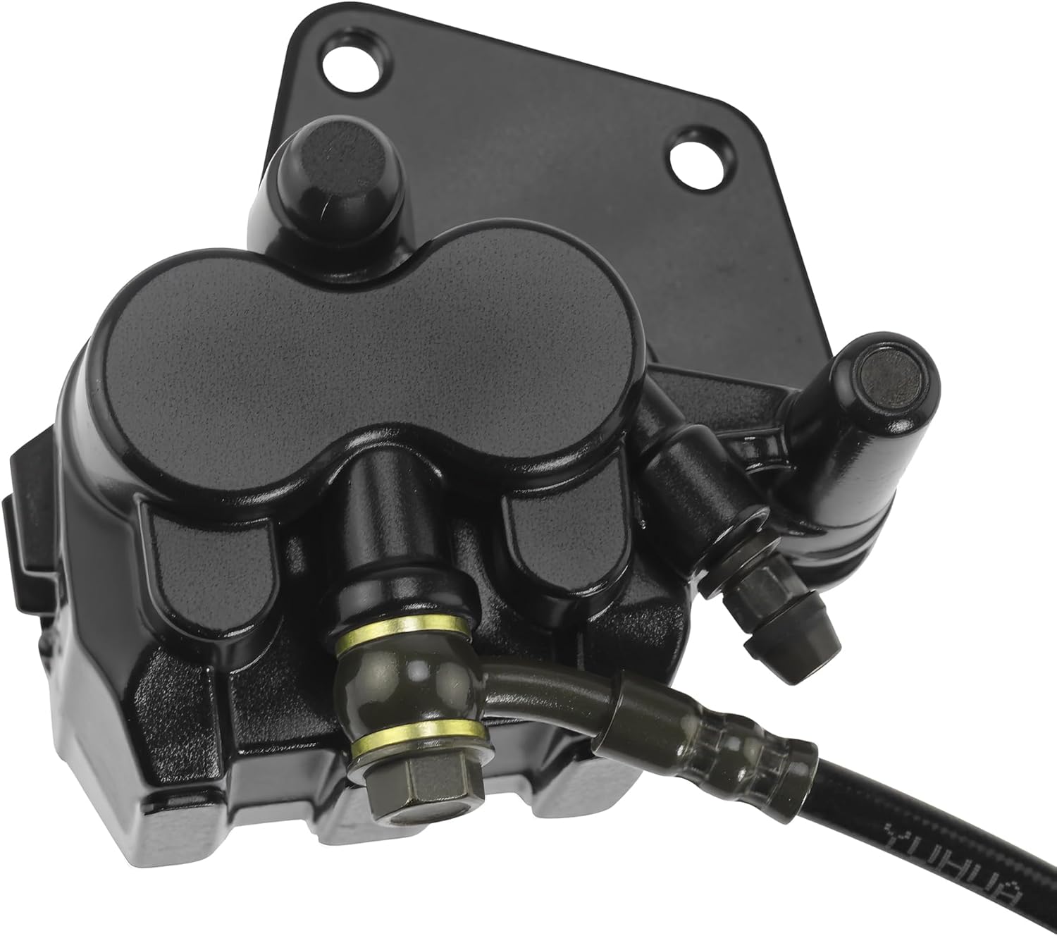 PRO BAT Front Hydraulic Brake Assembly with Brake disc and Pads for 50cc 70cc 90cc 110cc 125cc 140cc Dirt Pro Pit Bike