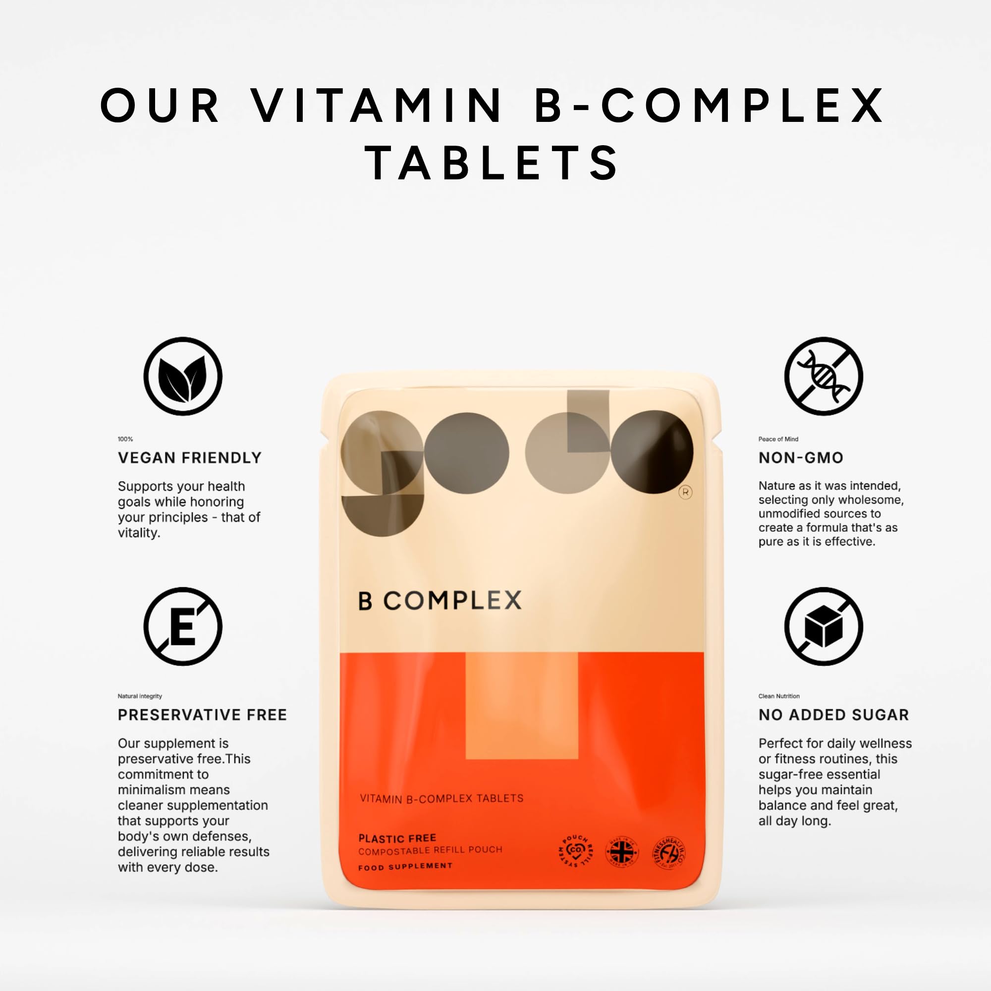 Super Vit B Complex - B1,B2,B3,B5,B6,B12 - 10/60/120 Capsule Vegane, Immunit&agrave;