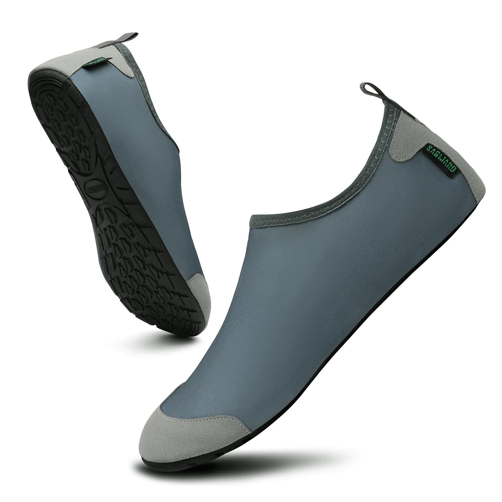 SAGUARO Escarpines Agua Hombre Mujer Zapatos de Agua Secado Rápido Respirable Antideslizante Zapatillas Playa, Gr.36-47