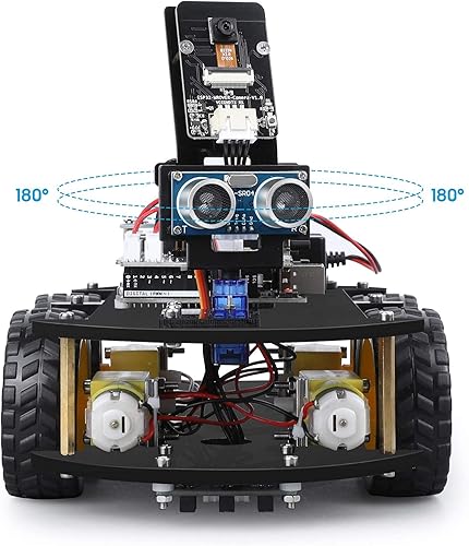 Miniatura 3 de ELEGOO UNO R3 Project Smart Robot Car Kit V4.0 actualizado 37 en 1 módulos de sensor Kit 120 piezas de cable Dupont multicolor