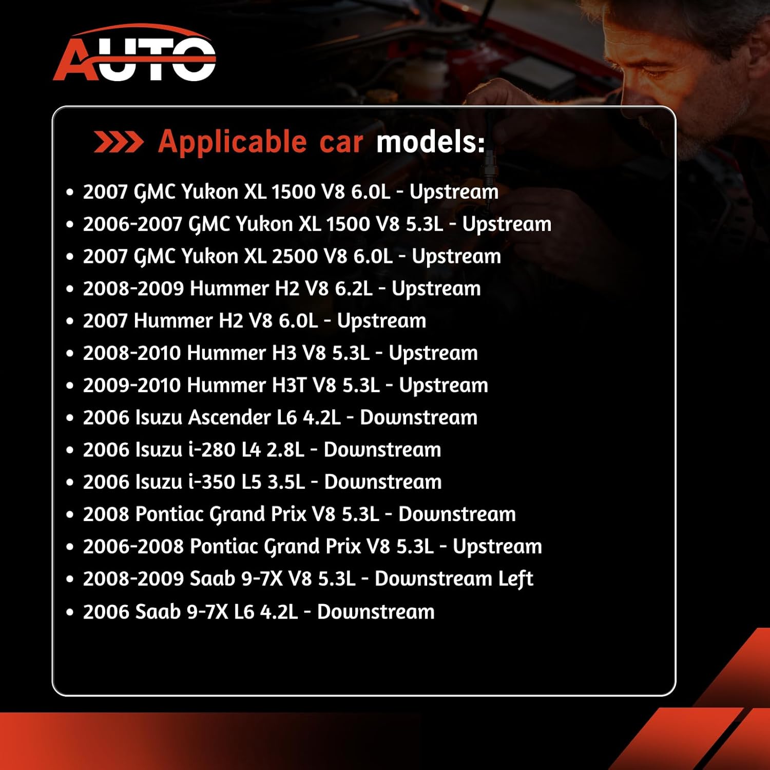 Oxygen O2 Sensor Downstream Compatible with Buick Century LeSabre Park Avenue Regal Rendezvous Riviera Chevy Impala Lumina Monte Carlo S10 Venture OE 13444 234-4337