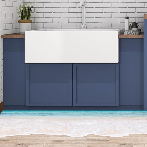 Calcomanía 3D de pared con diseño de olas y océano, decoración de pared extraíble, conchas de playa, calcomanías de suelo del mundo para baño, sala