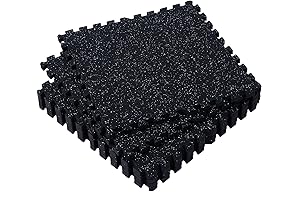 The SUPERJARE Solution: Home Gym Flooring Rubber Tiles for Enhanced Exercise