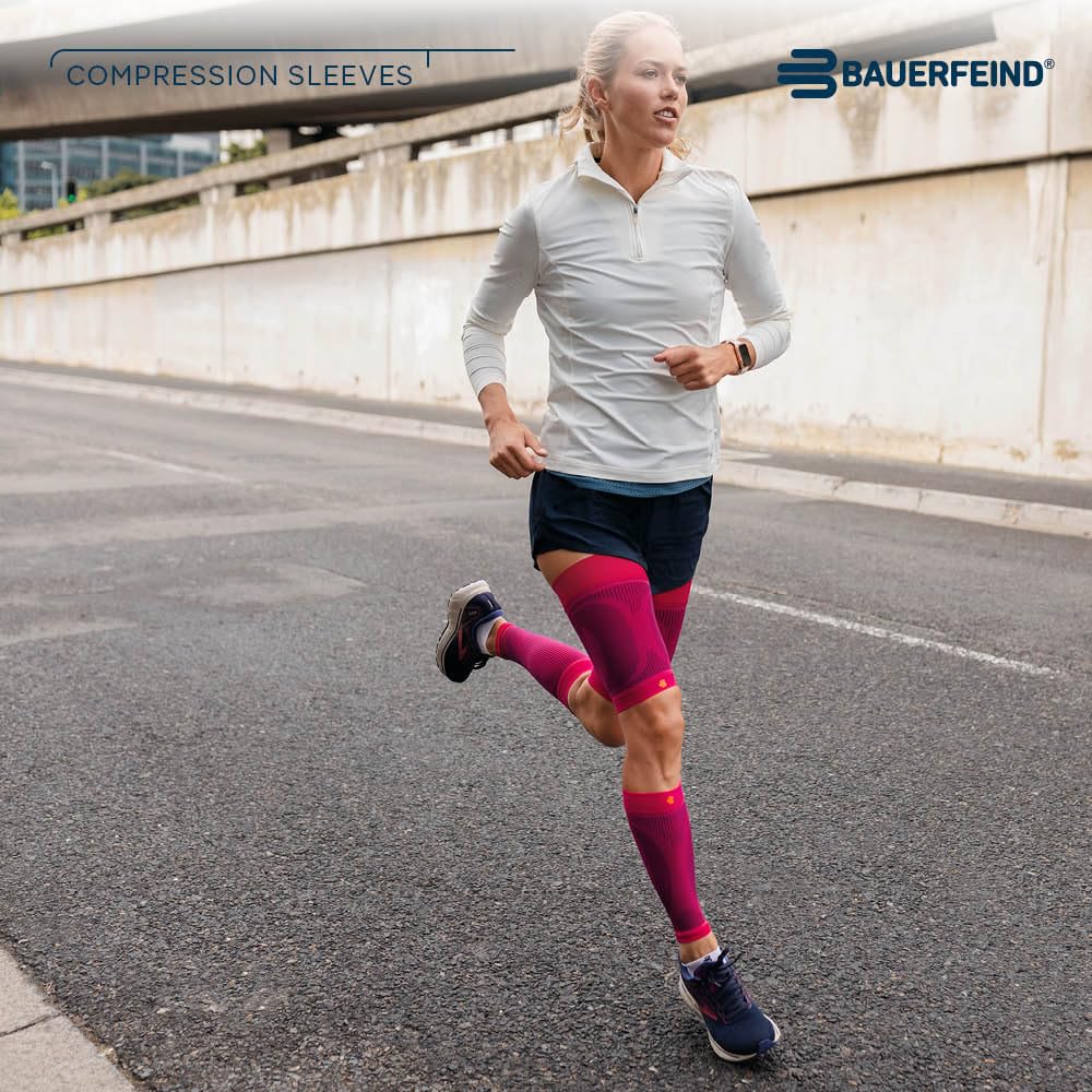 BAUERFEIND Wadenbandage Compression Sleeves Lower Leg, 1 Paar Beinstulpen Unisex
