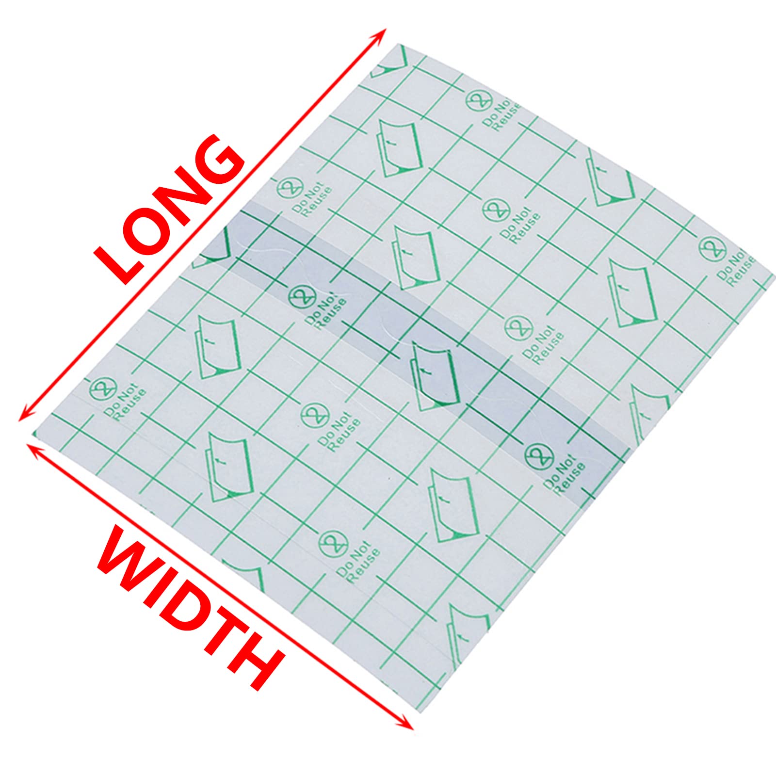 Protettore Per Doccia Per Dialisi Peritoneale, Accessorio Per La Pelle Di Fissaggio Con Pellicola Trasparente, Cerotto Per Dialisi Peritoneale Impermeabile Per Porta Di Dialisi,100pcs