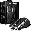 EVGA X17 Gaming Mouse, Wired, Black, Customizable, 16,000 DPI, 5 Profiles, 10 Buttons, Ergonomic 903-W1-17BK-KR