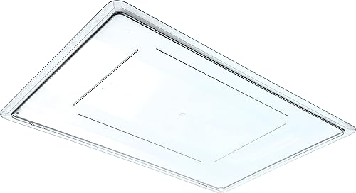 Miniatura 8 de Carlisle FoodService Products 1062707 StorPlus - Tapa apilable para almacenamiento de alimentos, 26 x 18 pulgadas, transparente (paquete de 6)