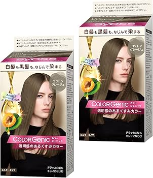 Amazon | 【サイオス】 カラージェニック ミルキーヘアカラー
