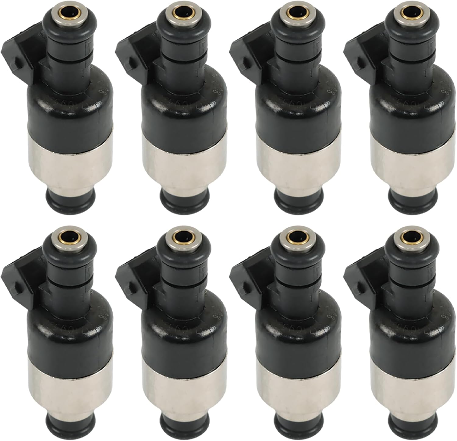 WFLNHB 8 Pieces Fuel Injectors Replacement for Pontiac Firebird 1994-1997 Replacement for Buick Roadmaster 1994-1996 17095004