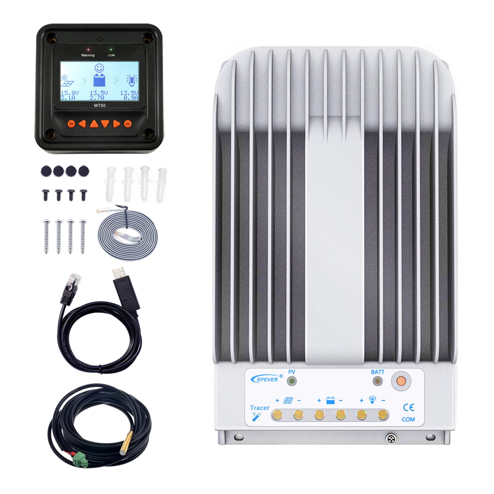 Buy EPEVER MPPT Solar Charge Controller 10A 12V/24V Auto Solar Panel