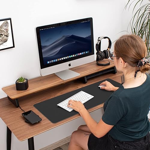 Miniatura 5 de Alfombrilla protectora grande  Alfombrilla multifuncional de doble cara para escritorio de oficina, alfombrilla de mouse suave de superficie lisa,