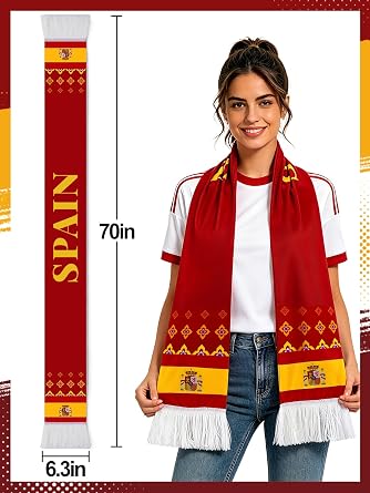 Cooling Ice Silk Soccer Scarf - 2026 Soccer Team Fan Gear, Stadium Apparel for Celebration Gameday Souvenir Gift