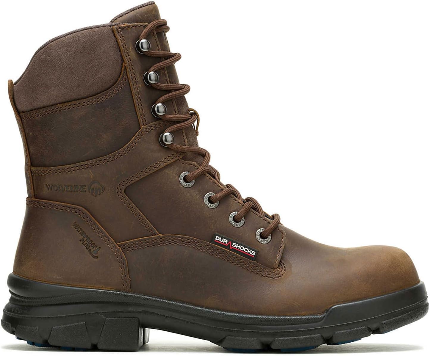 Wolverine Unisex Adult Durashocks Sr Icon Waterproof Carbonmax 8"