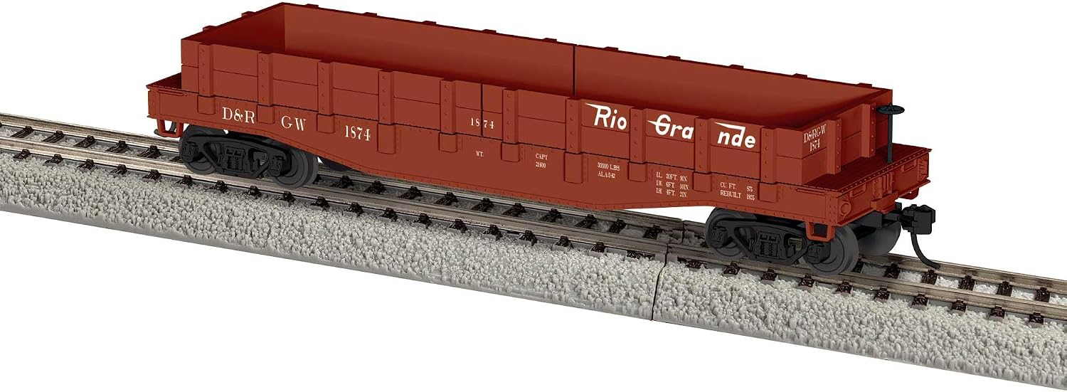Lionel Denver & Rio Grande HO Gauge Model Train Gondola Car