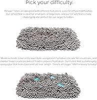 Vista 3 de Alfombrillas Forager® de Pet Parents®, alfombrilla de snuffle para perros con tecnología SoftSnout y respaldo antideslizante, cuencos