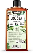 JOJOBA Organic Oil 150 ml - Cosmos Organic - Planète au Naturel - Pure, Natural and Cold Pressed - Hair, Body, Skin