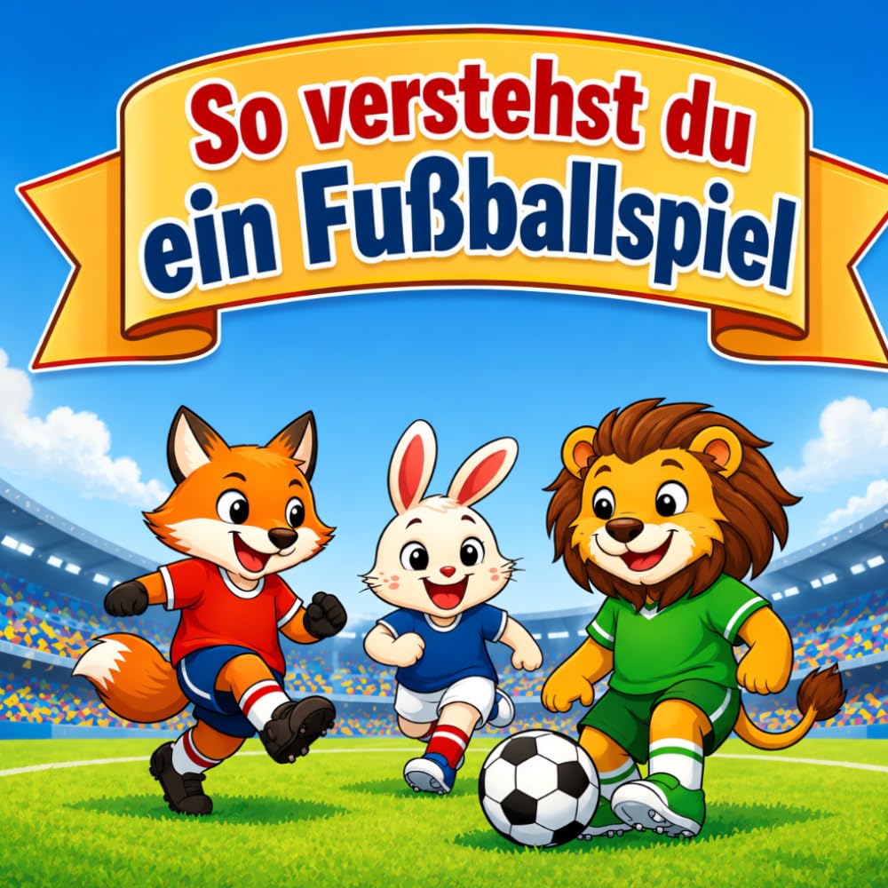 So verstehst du ein Fußballspiel: Ein illustrierter Leitfaden zu den Fußballregeln für Kinder und Einsteiger (World Cup und Fußballbücher für Kinder)
