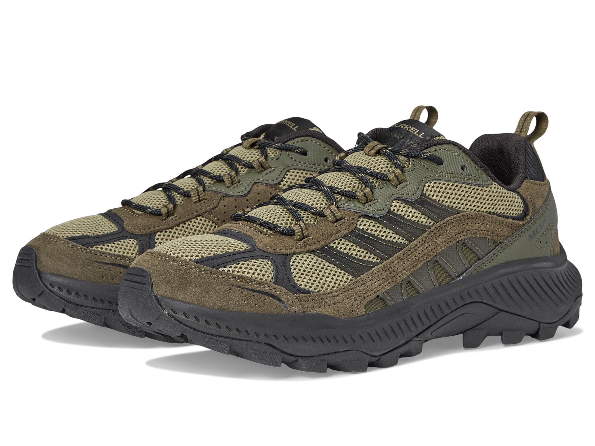 Merrell Men's Speed Strike 2 Trek Hiking Shoe, Olive, 9.5
