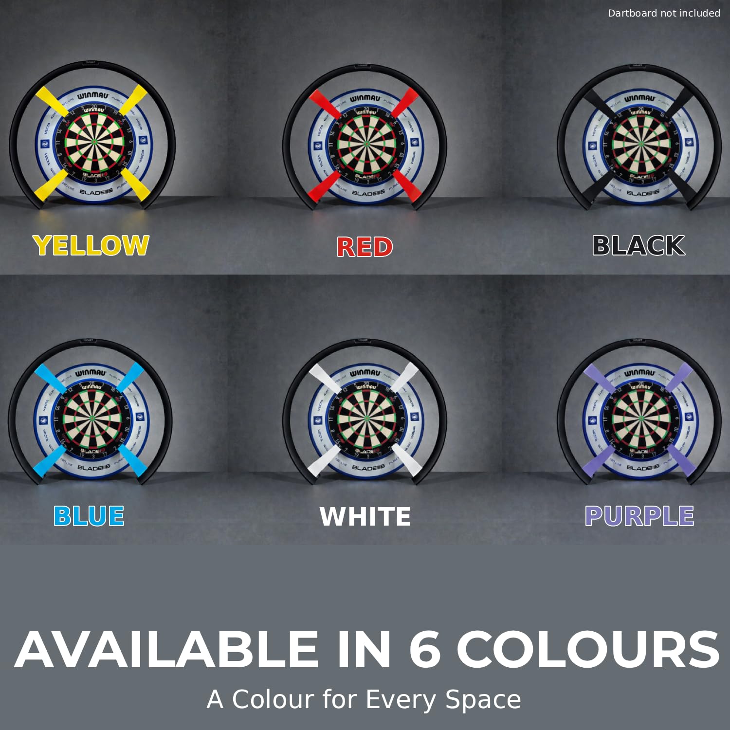 Housses de protection pour cible de fléchettes - Système de marquage automatique - Compatible avec le système Target Omni Scoring - Protections résistantes aux chocs - Plusieurs options de couleur - 4