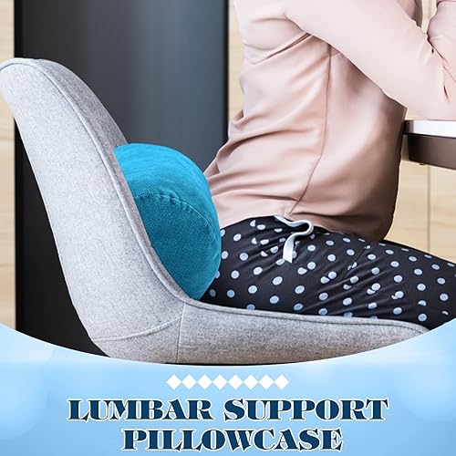 Miniatura 5 de Newwiee 2 fundas de almohada para el cuello cervical con cremallera, fundas de almohada redondas para el cuello, fundas de almohada cilíndricas,