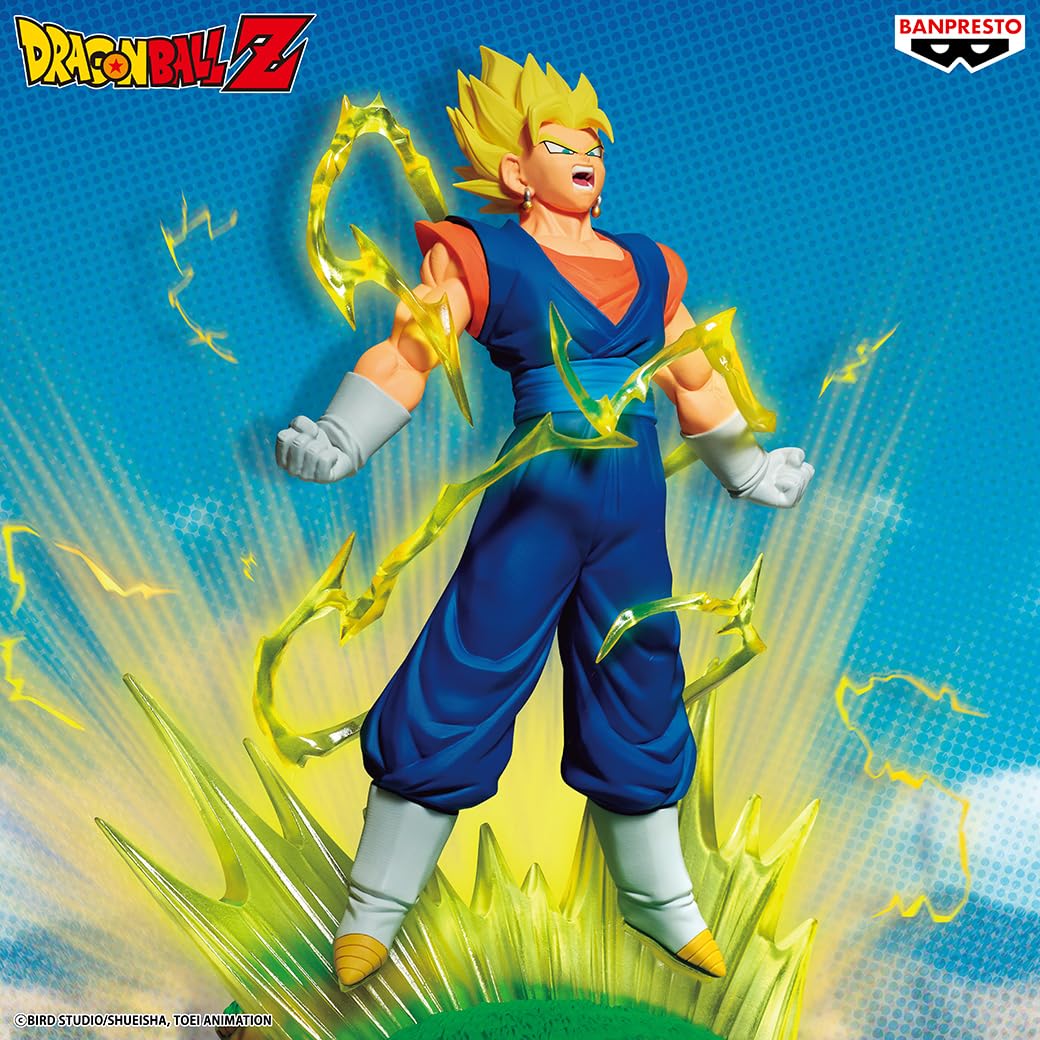 Banpresto Figura di Azione Vegito Dragon Ball Z - History Box 17 cm - BP30053P Multicolore - Figura da collezione - Ideale per gli appassionati di Anime