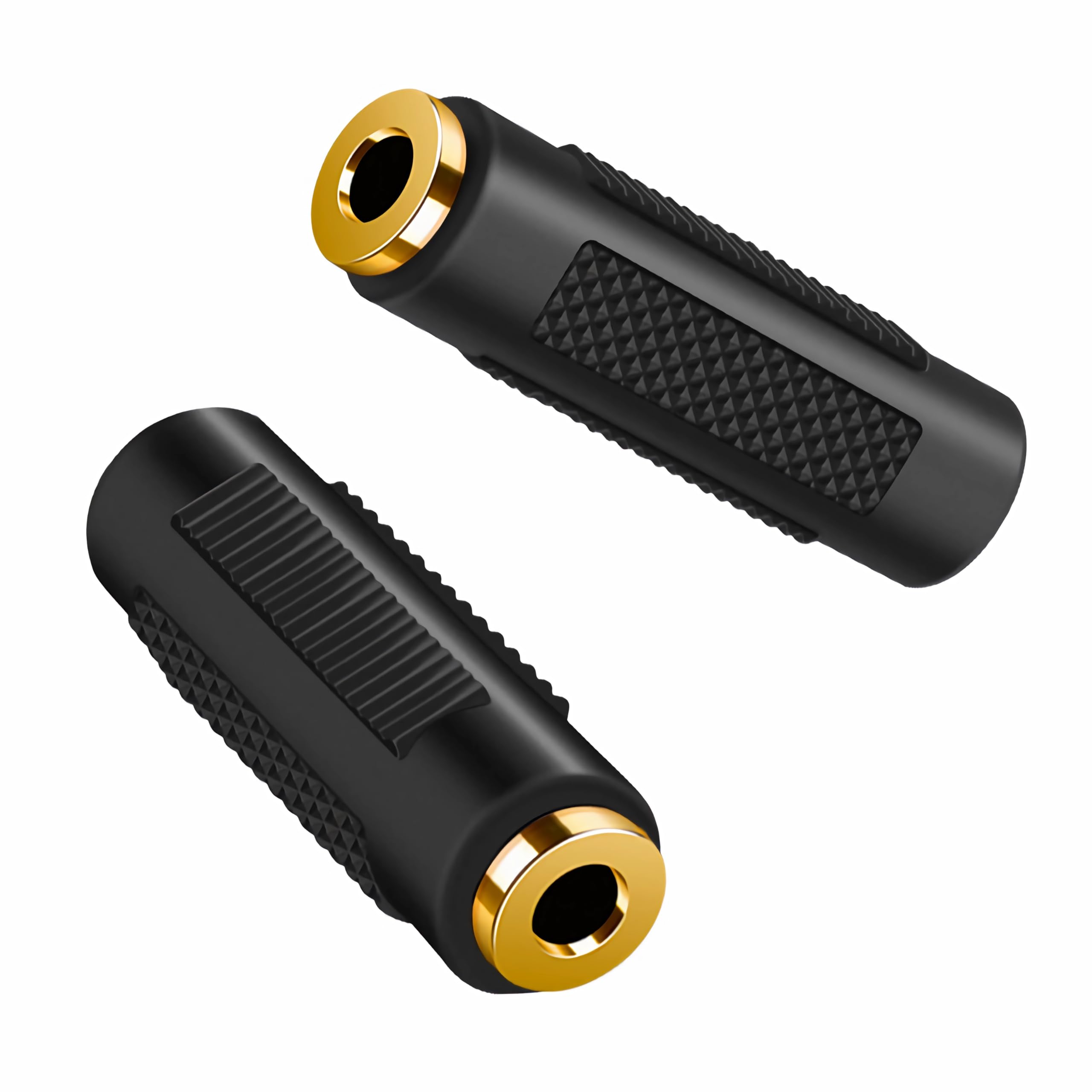 I54 Klinke Kupplung Verbinder – Stereo Audio Klinken Adapter, Buchse auf Buchse