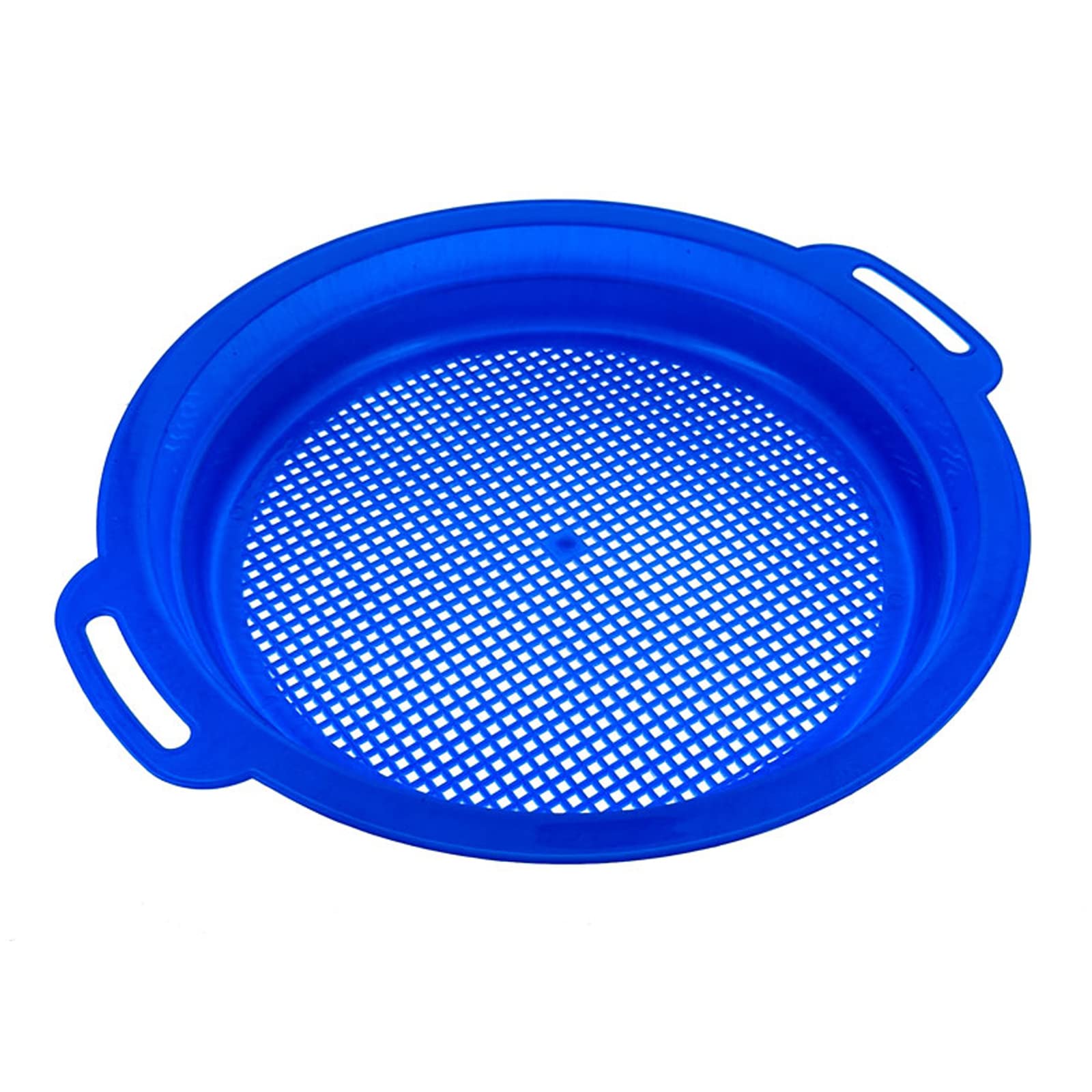 ASR Outdoor Sand Sifter Beach Combing Gold Panning Metal Detector Accessory (Many Sizes and Colors) (Blue)