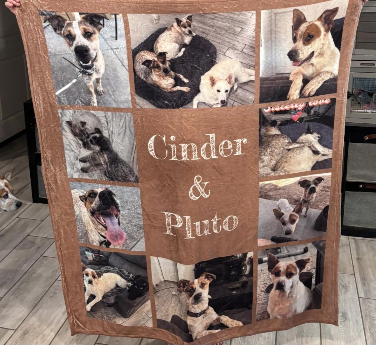 Custom Blanket Throws with Photos Text Personalized with Picture photo review