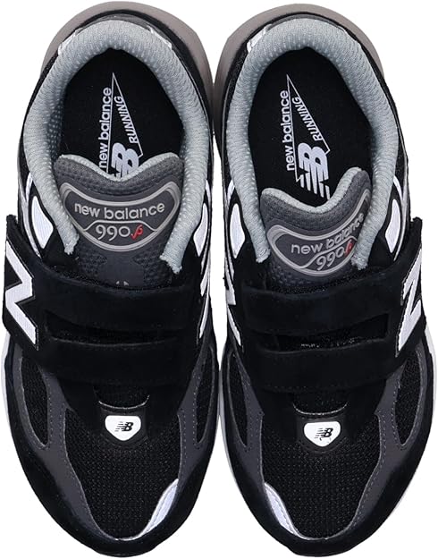 Amazon | [ニューバランス] スニーカー 990 キッズ PV990BK6 ブラック