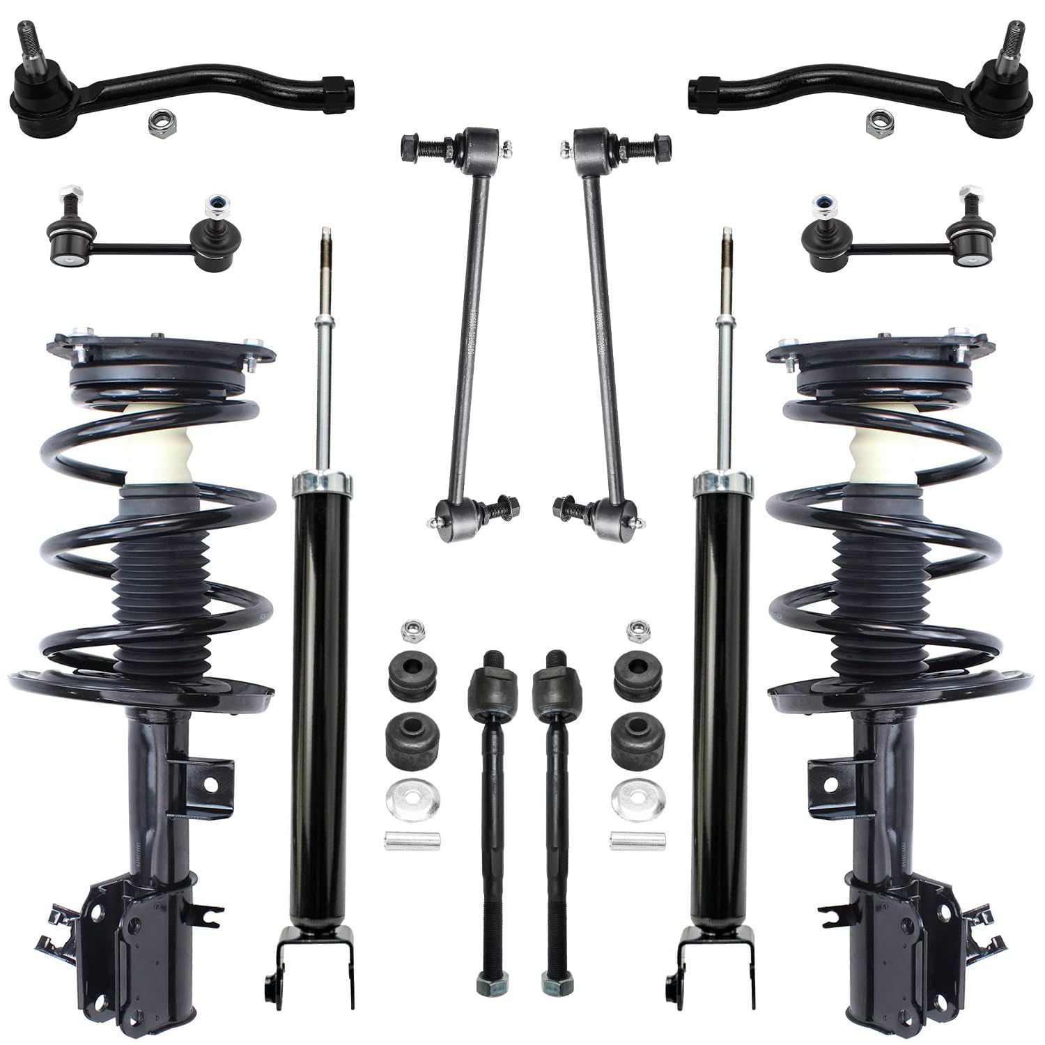 Detroit Axle - Front Struts Kit for 2009-2014 Nissan Maxima