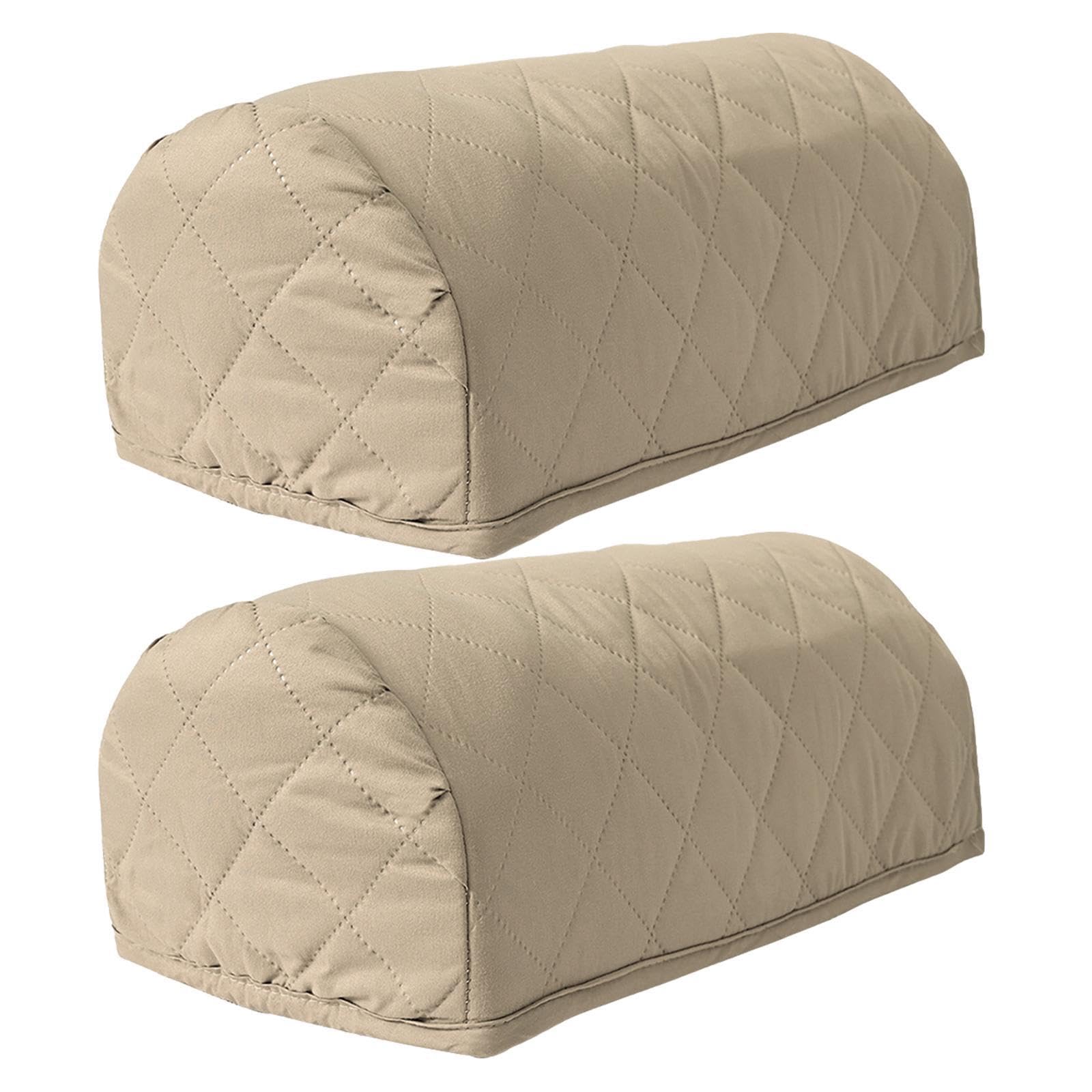 QIXCXAZ Elastic Chair Arm Slipcover Protector Featuring Machine Wash Capability Anti Slip Protects Sofas Against Dirt Wear Chair Arm Slipcover Protector