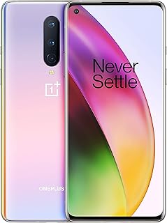 OnePlus 8 5G - Smartphone 256GB 12GB RAM Dual Sim clat interstellaire