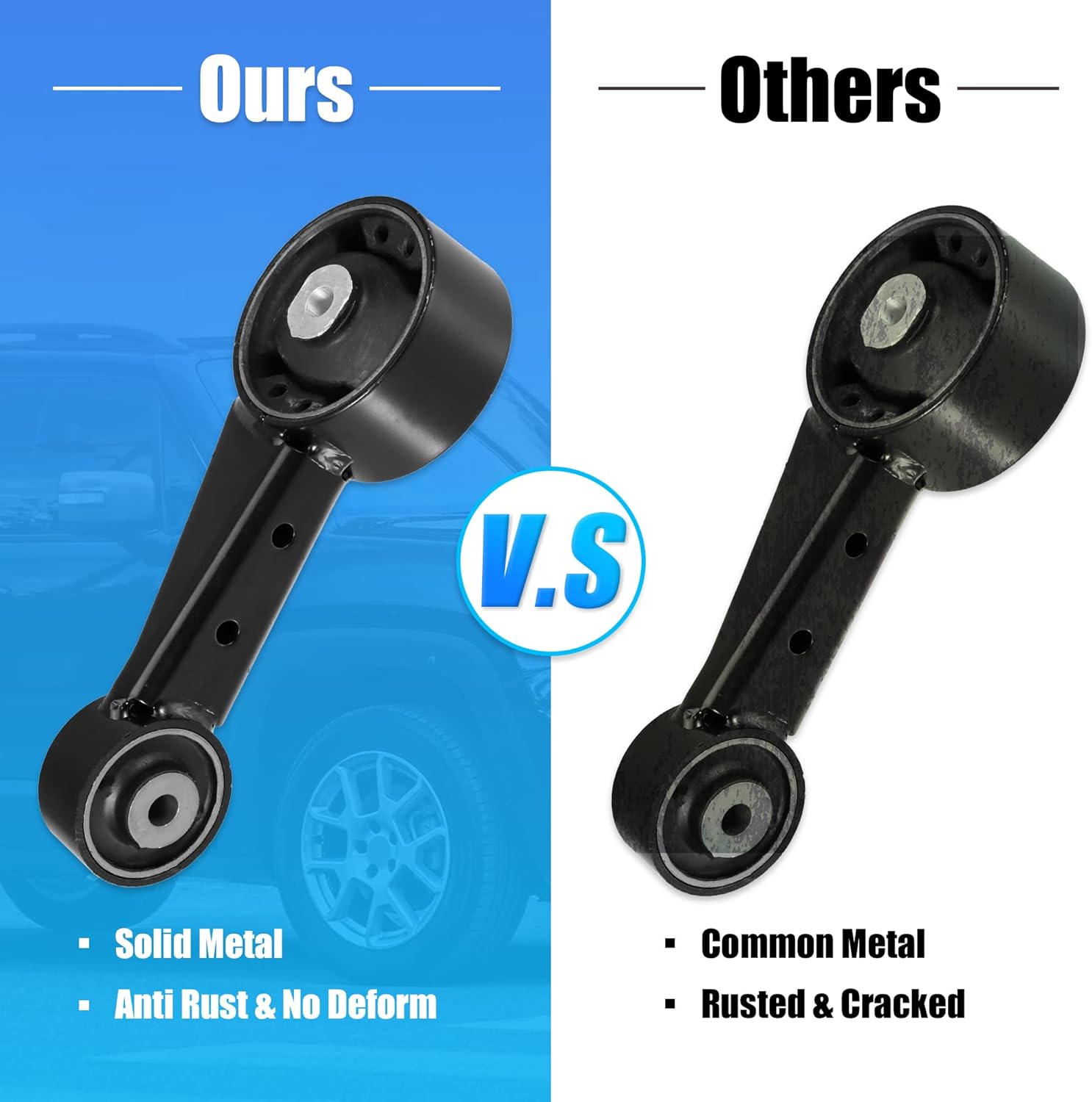 X AUTOHAUX Front Engine Motor Transmission Mount 12363-31040 for Lexus RX350 2007-2009 Engine Torque Strut Mount Bracket