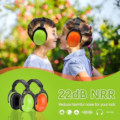Miniatura 2 de ZOHAN Paquete de 3 protectores de oídos para niños, auriculares con cancelación de ruido para conciertos, camiones monstruos, fuegos artificiales