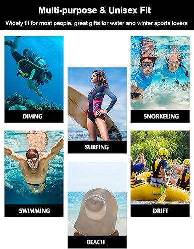 Miniatura 6 de Guantes de buceo de neopreno de 0.118 pulgadas, guantes de buceo antideslizantes para piscina, guantes de pesca impermeables para natación, kayak,