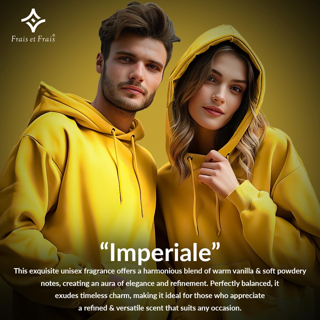 Imperiale Perfume for Men & Women | Eau de Parfum | Luxury Vanilla Scent Like Vanilla Power-Matiere | Long Lasting & Affordable Luxury | 100ml