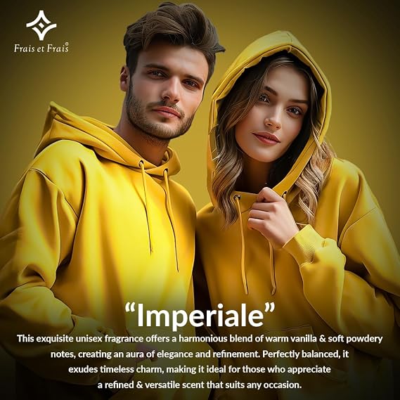 Imperiale Perfume for Men & Women | Eau de Parfum | Luxury Vanilla Scent Like Vanilla Power-Matiere | Long Lasting & Affordable Luxury | 100ml