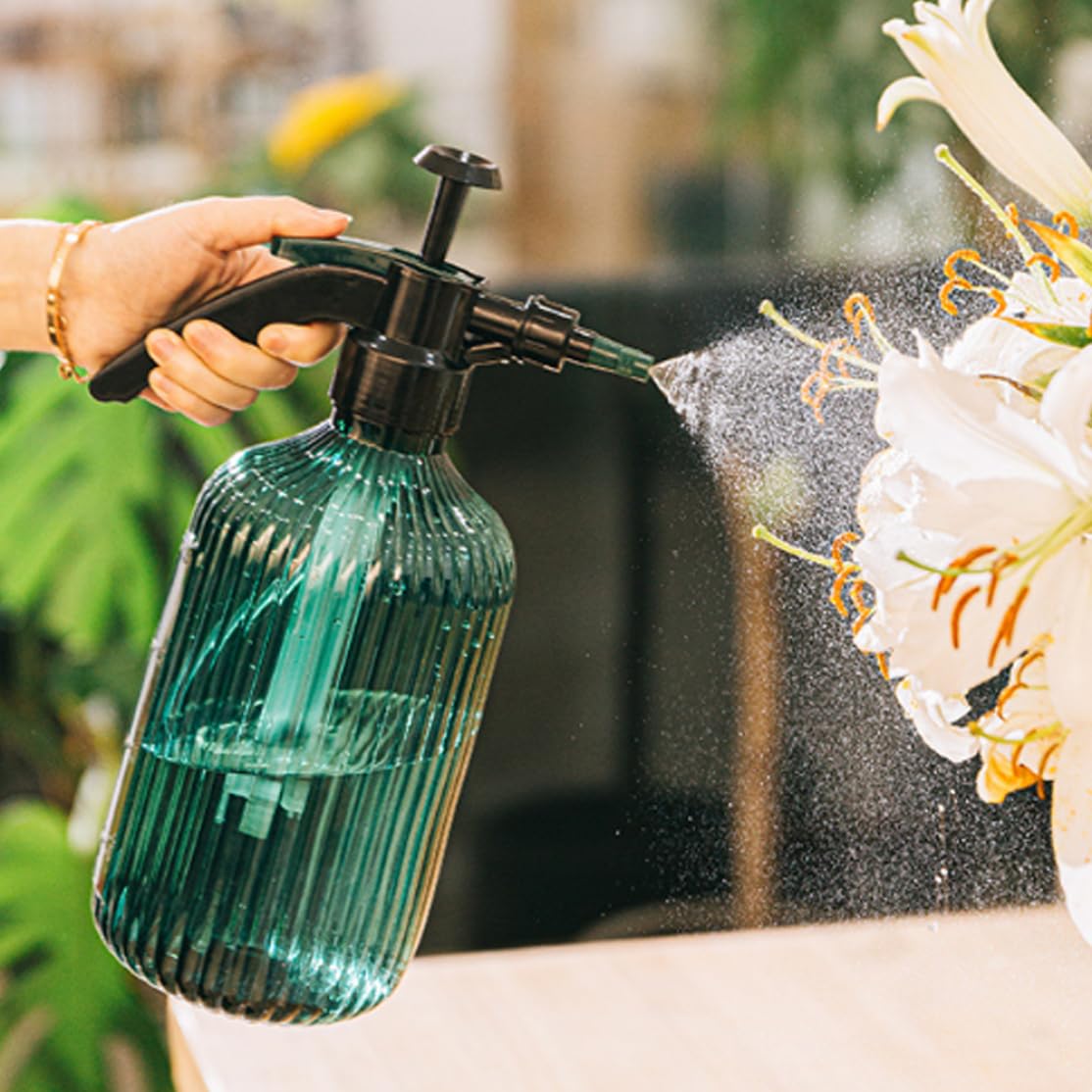 Spruzzatore per irrigazione flacone spray per piante spruzzatore per irrigazione da giardino 2 litri pompa a pressione manuale verde