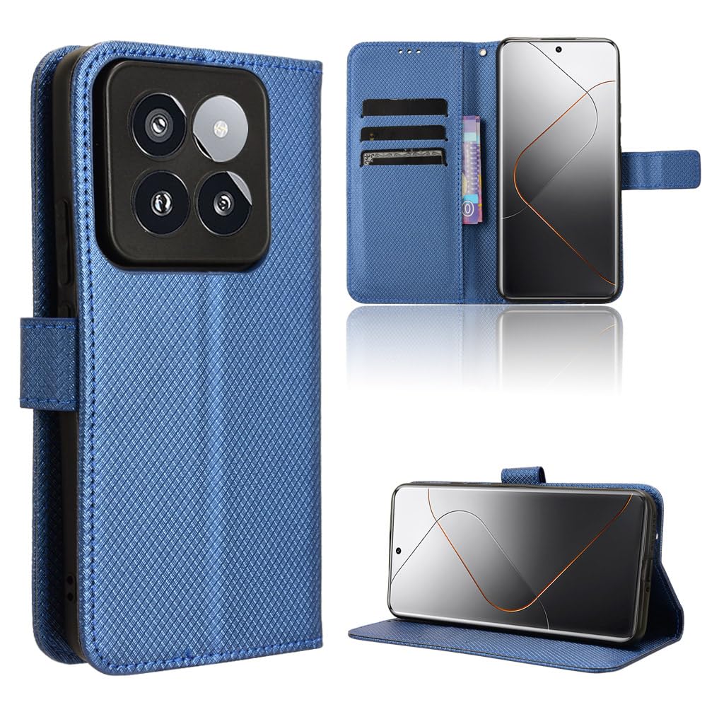 TIANYUE Case For Xiaomi 14T Pro, Premium PU Leather Wallet - View #6