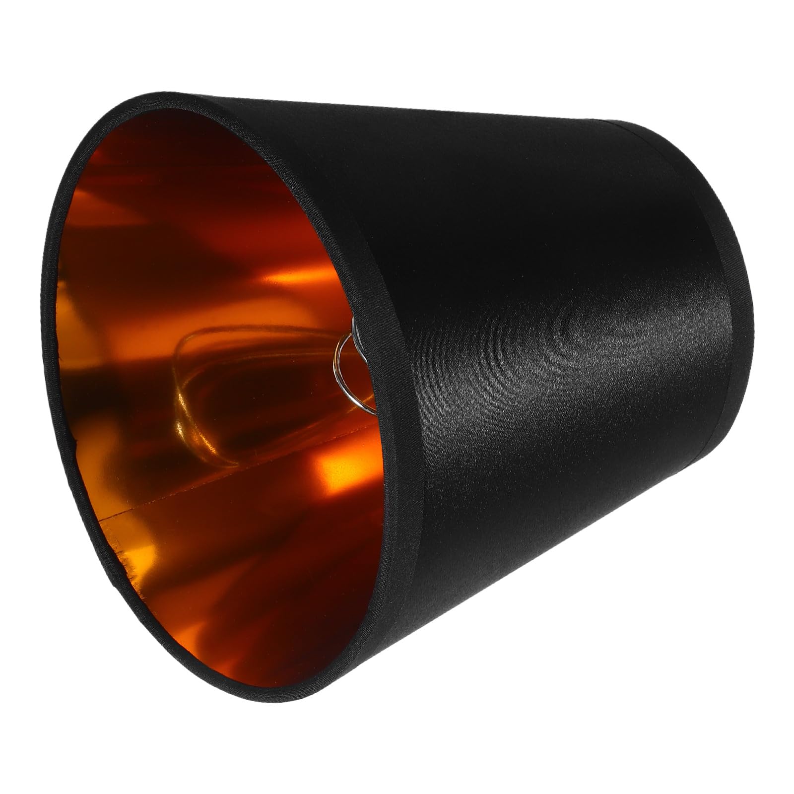 Alipis Small Fabric Clip-on Lampshade 5.5" X 3.5" X 5.1" Mini Drum Lamp Shade for Table, Floor, Wall and Chandelier Lights – Modern Replacement Light Shade for Bedroom and Living Room