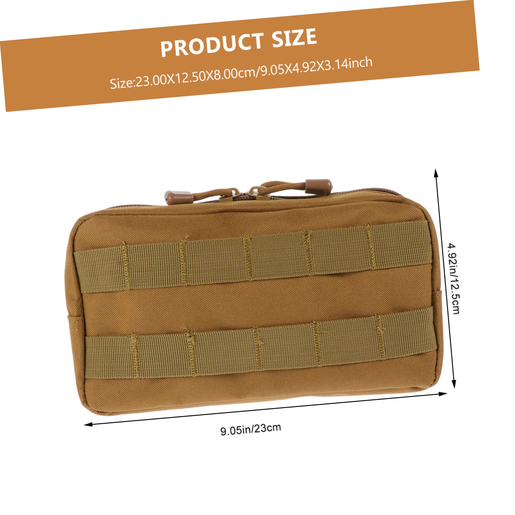 SUPVOX Commuting Bag Medical Bag Pouch 2-in-1 Design for Smart Phone Keys Cards Coins Daily Use