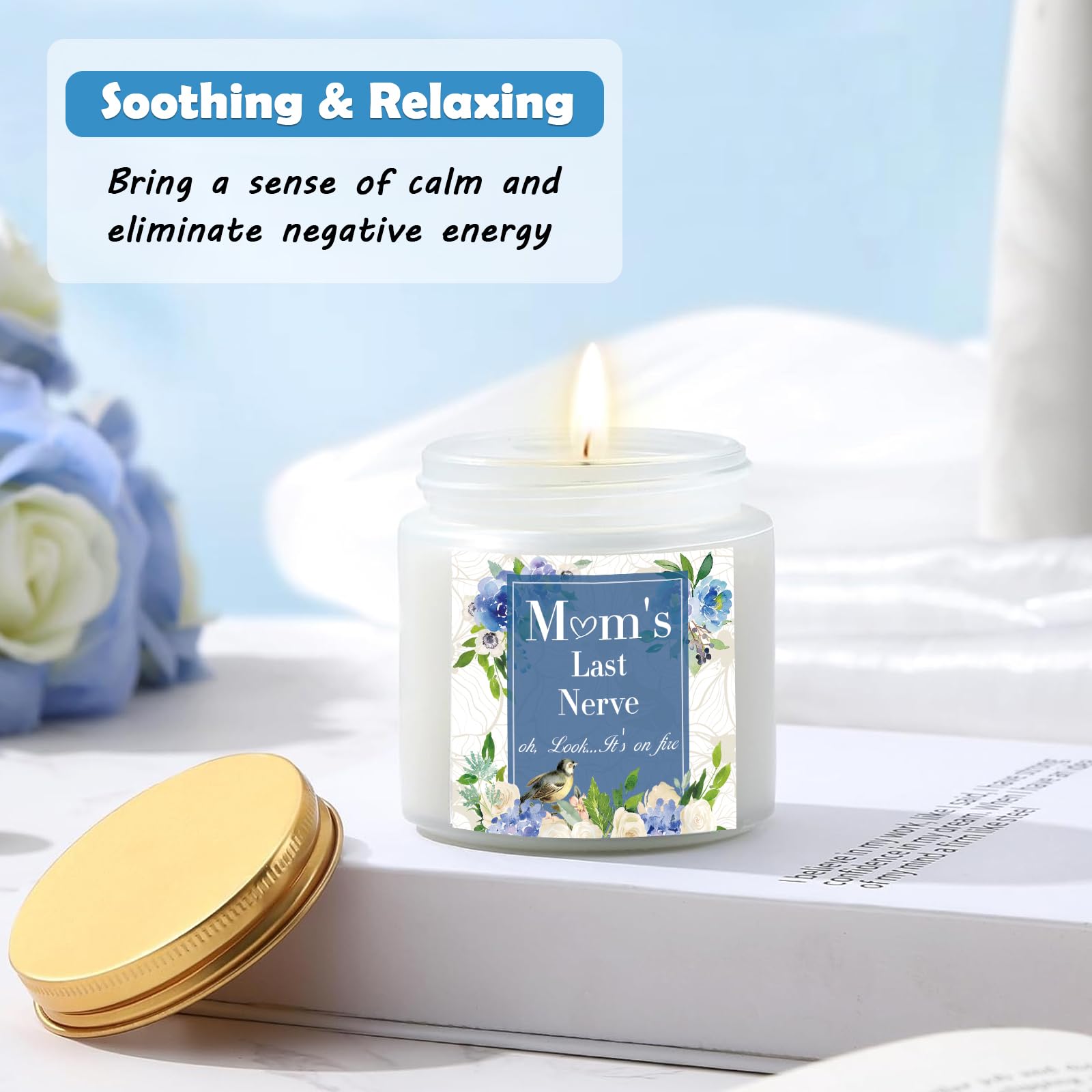 Mom Birthday Gifts Ideas Basket for Moms Mama Mother from Daughter Son Child, Mothers Day Gifts, New Mom Gift, Relaxing Spa Bath Set for Mama 20oz Tumbler
