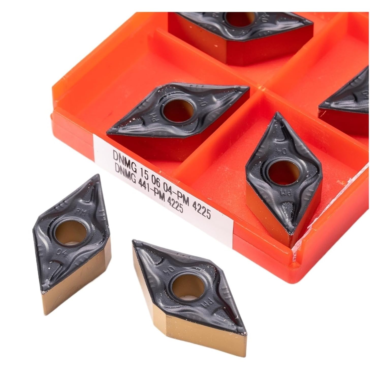 Turning Indexable Inserts Carbide 10pcs DNMG150604-PM 4225 External Turning Tool Hard Alloy Tools Machine Blade