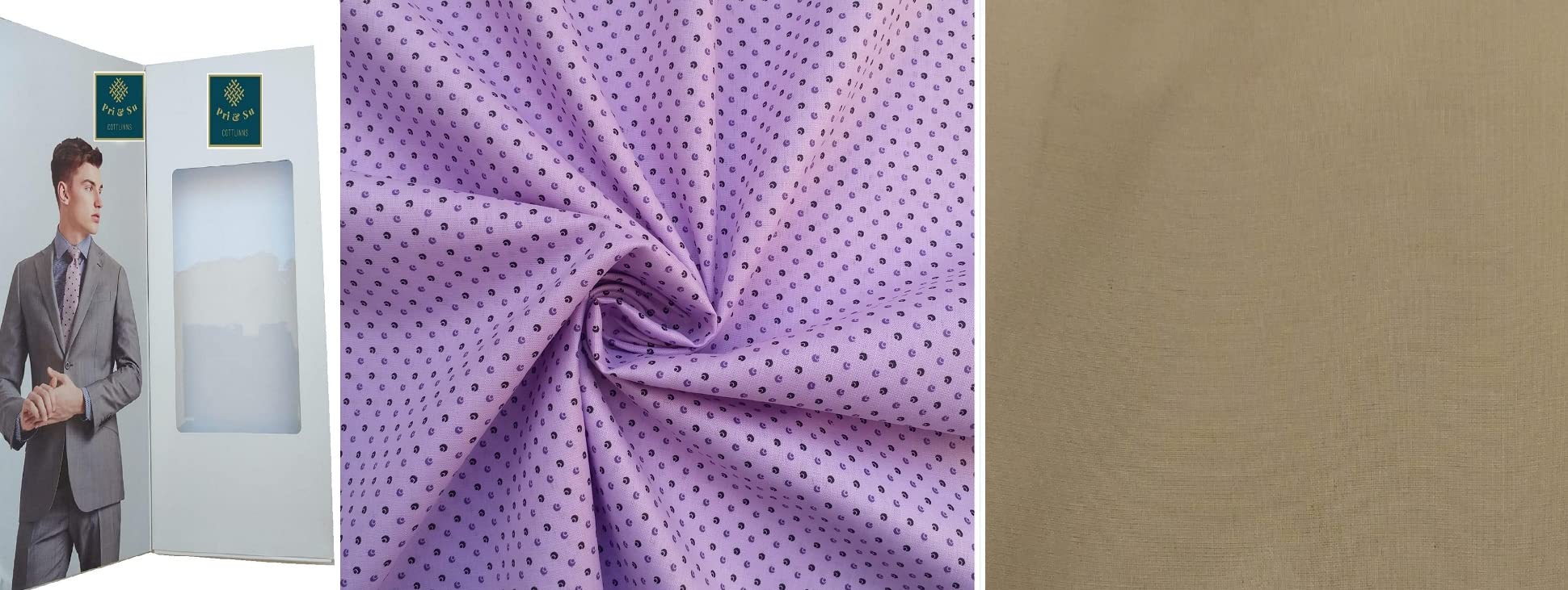 Pri & Su CottLinns Combo of Cotton Shirt 400018 & Trouser 90051-picture-29