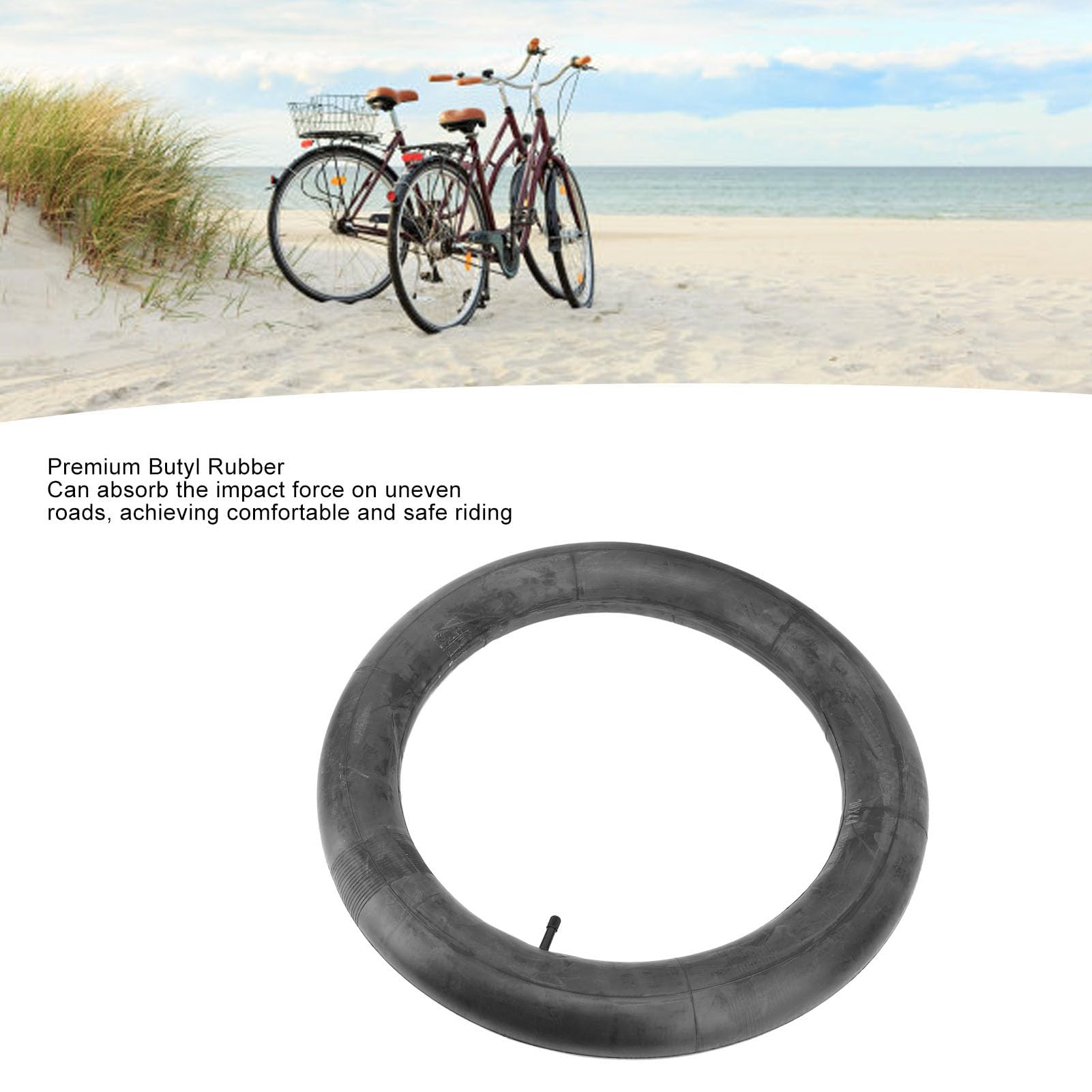 Chambre à Air De Vélo 20/24/26*4 Pouces Tube De Rechange En Caoutchouc Large Pour Motos De Neige Vélos