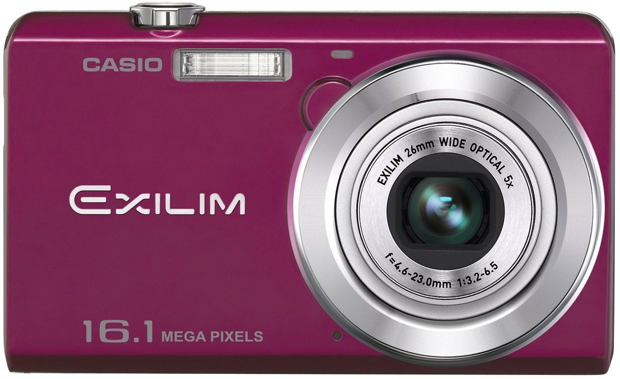 Amazon | CASIO デジタルカメラ EXILIM 1610万画素 5倍 レッド EX 
