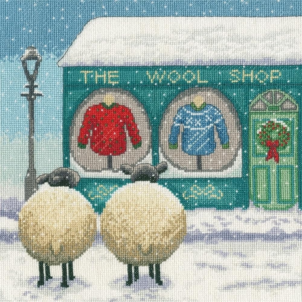 Bothy Threads The Wool Shop Counted Cross-Stitch Kit